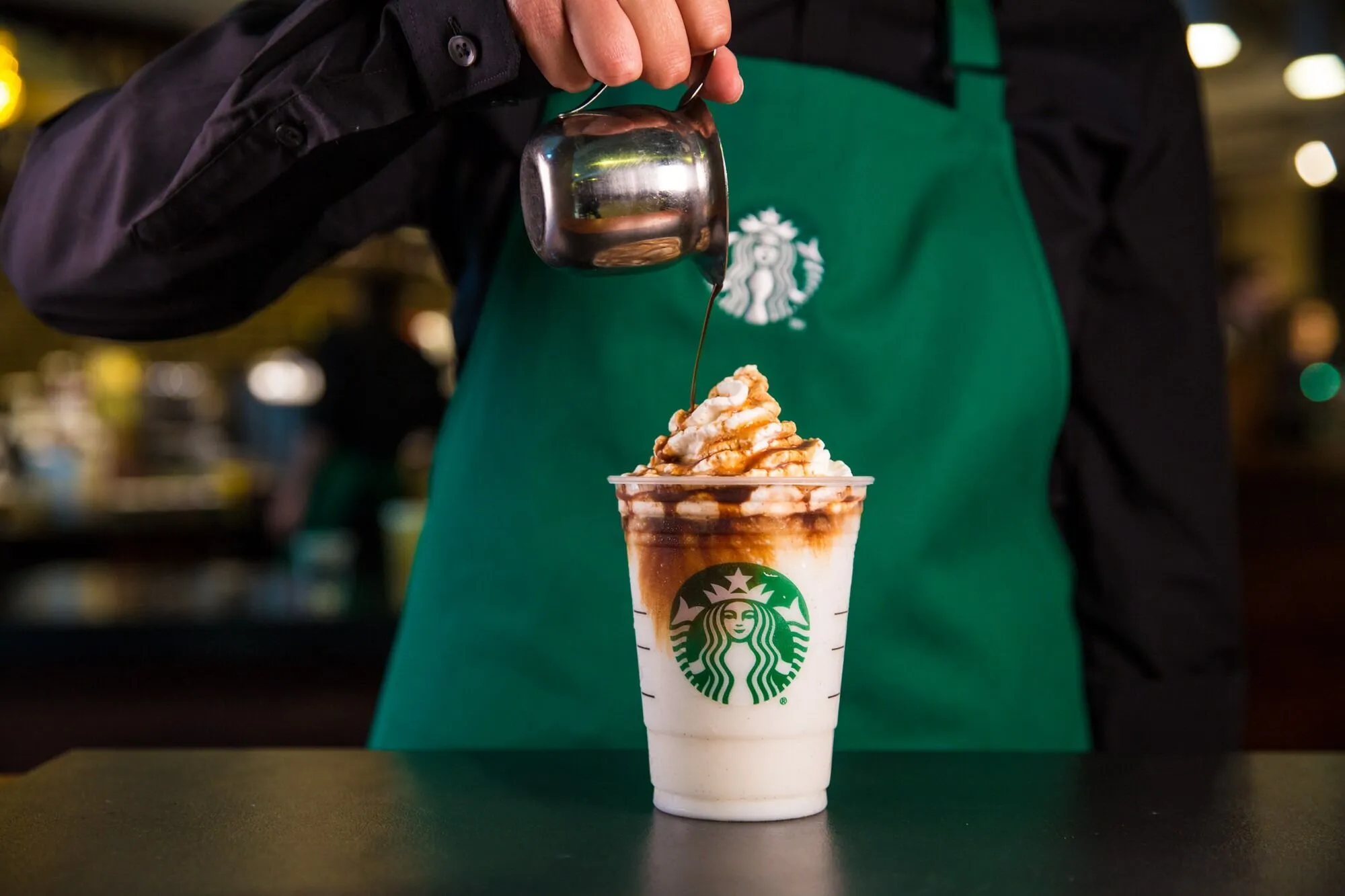 The Starbucks near our McKinney townhomes for rent