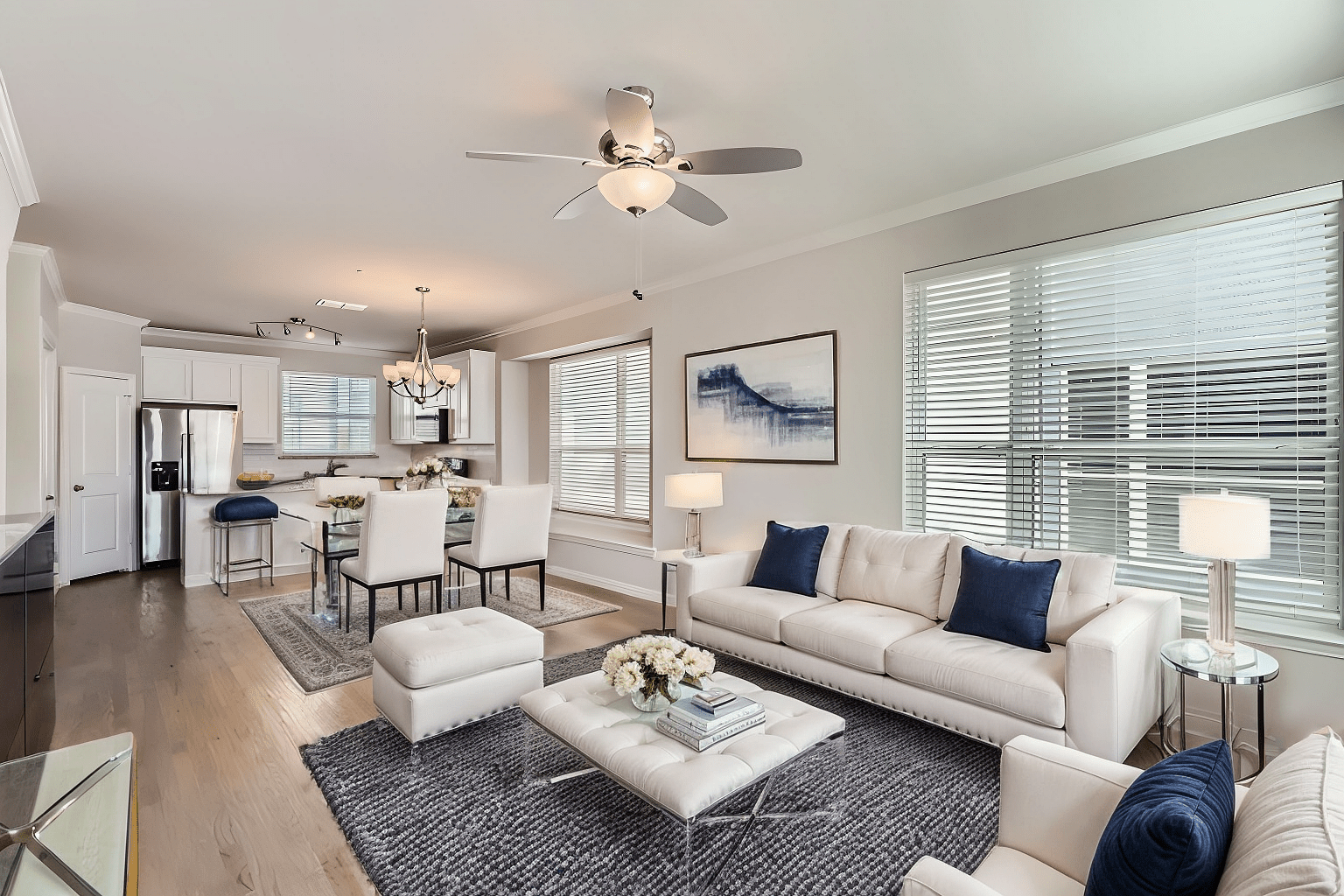 Open-Concept Living Area