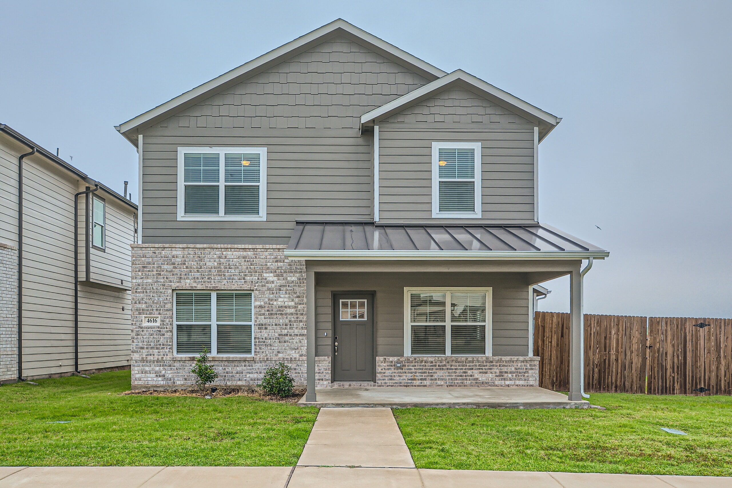 A single family home in The Residences at Hudson Hollow