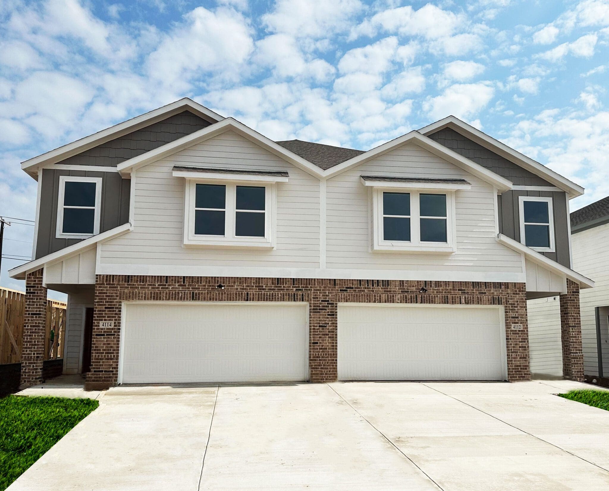 An exterior photo of a home for rent