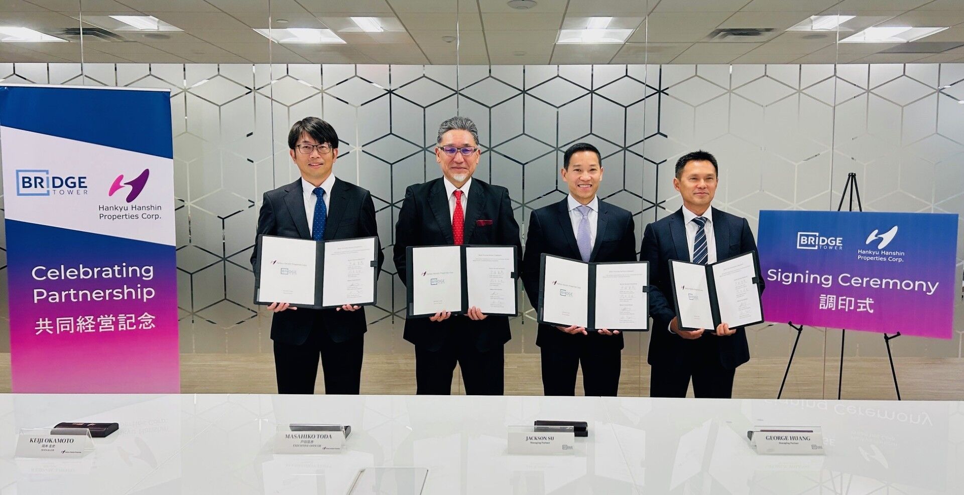 Bridge Tower Homes and Hankyu Hanshin Properties Announce Strategic Joint Venture