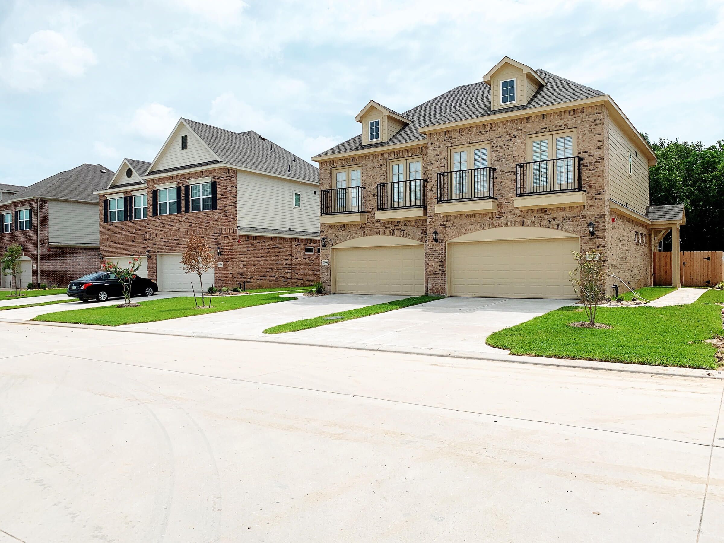 An exterior photo of a Bridge Tower rental home