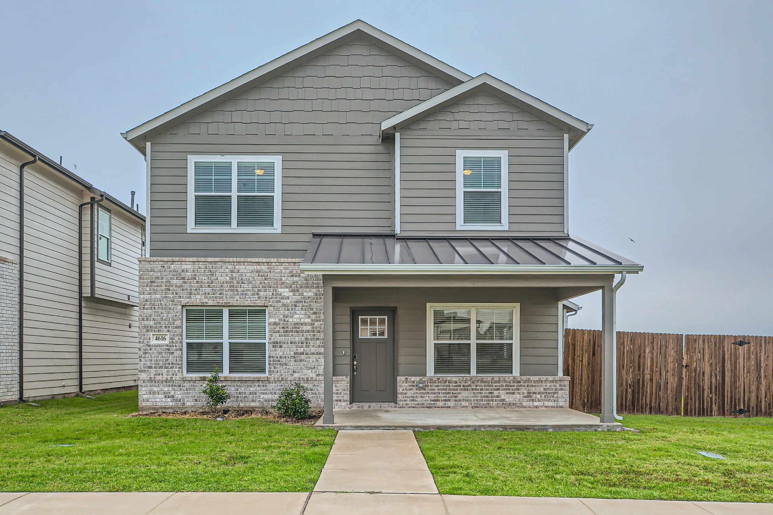 A single family home in The Residences at Hudson Hollow